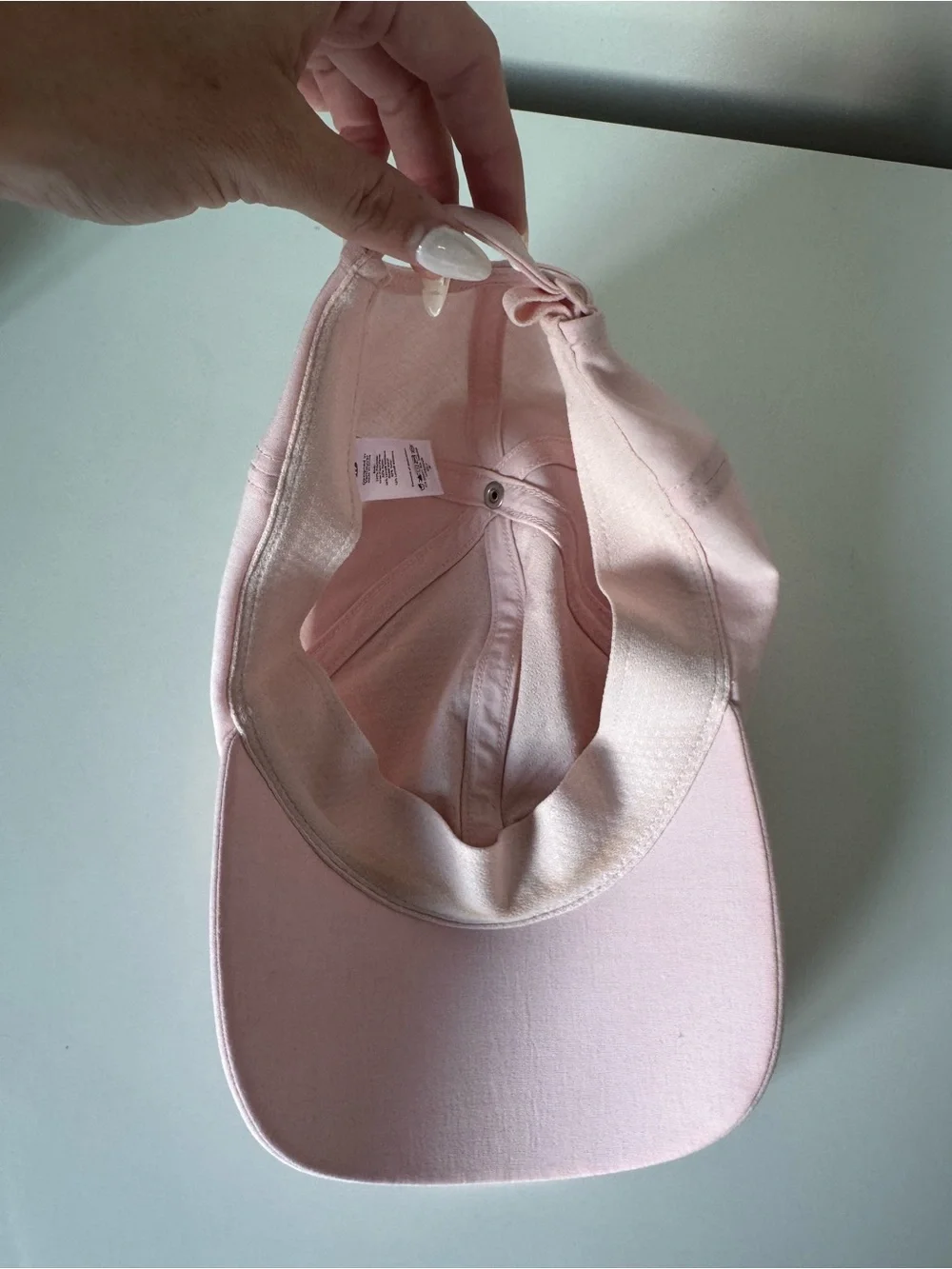 Lululemon Light Pink Baseball Cap | Lightweight Workout Hat